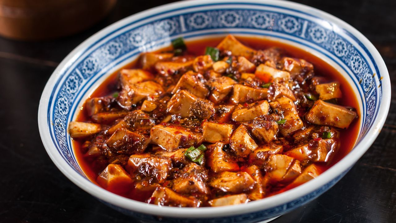 Mapo tofu is one of Sichuan's most popular dishes. 