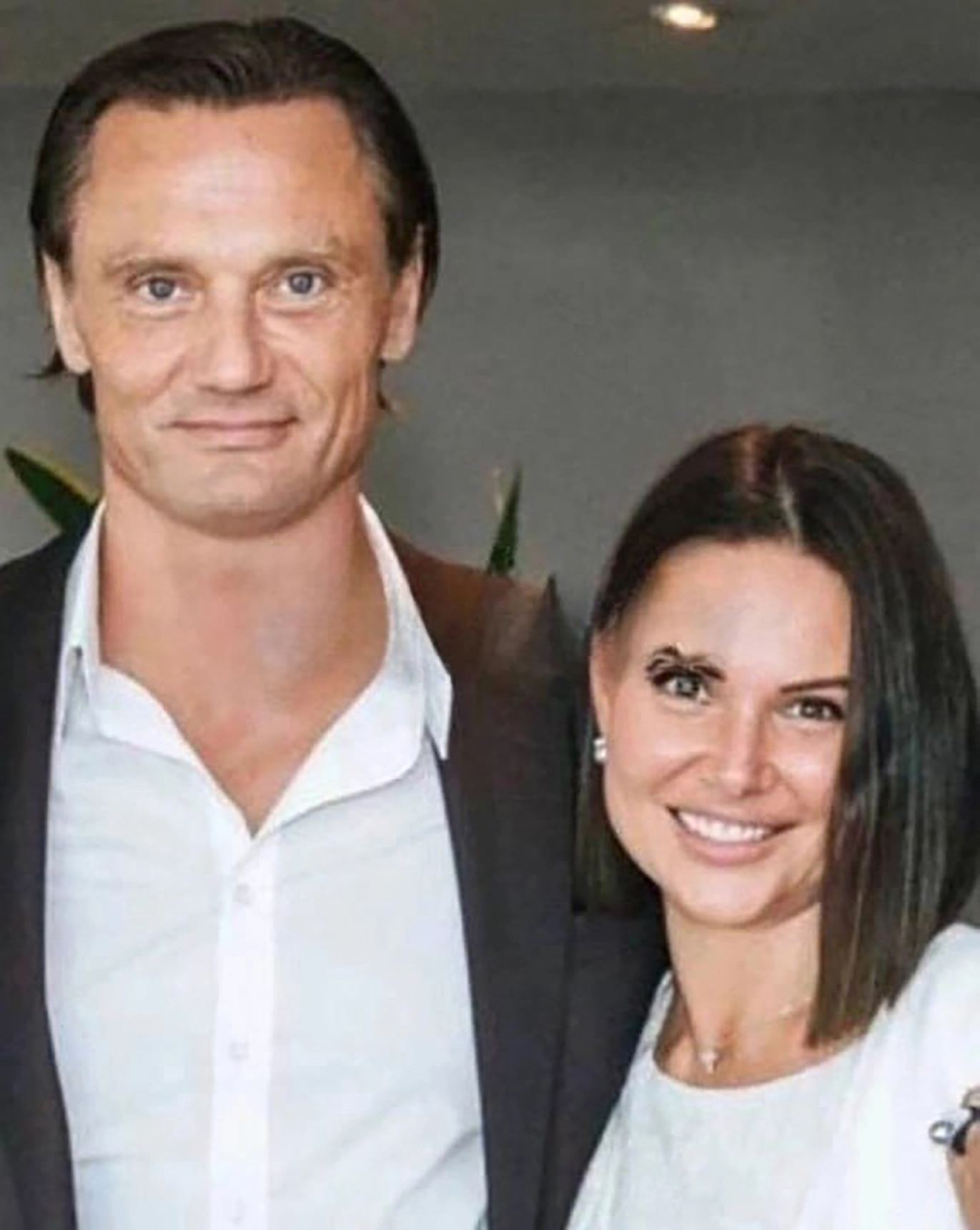 The model's  ex- husband Andrey Kuslevich has been named as a suspect