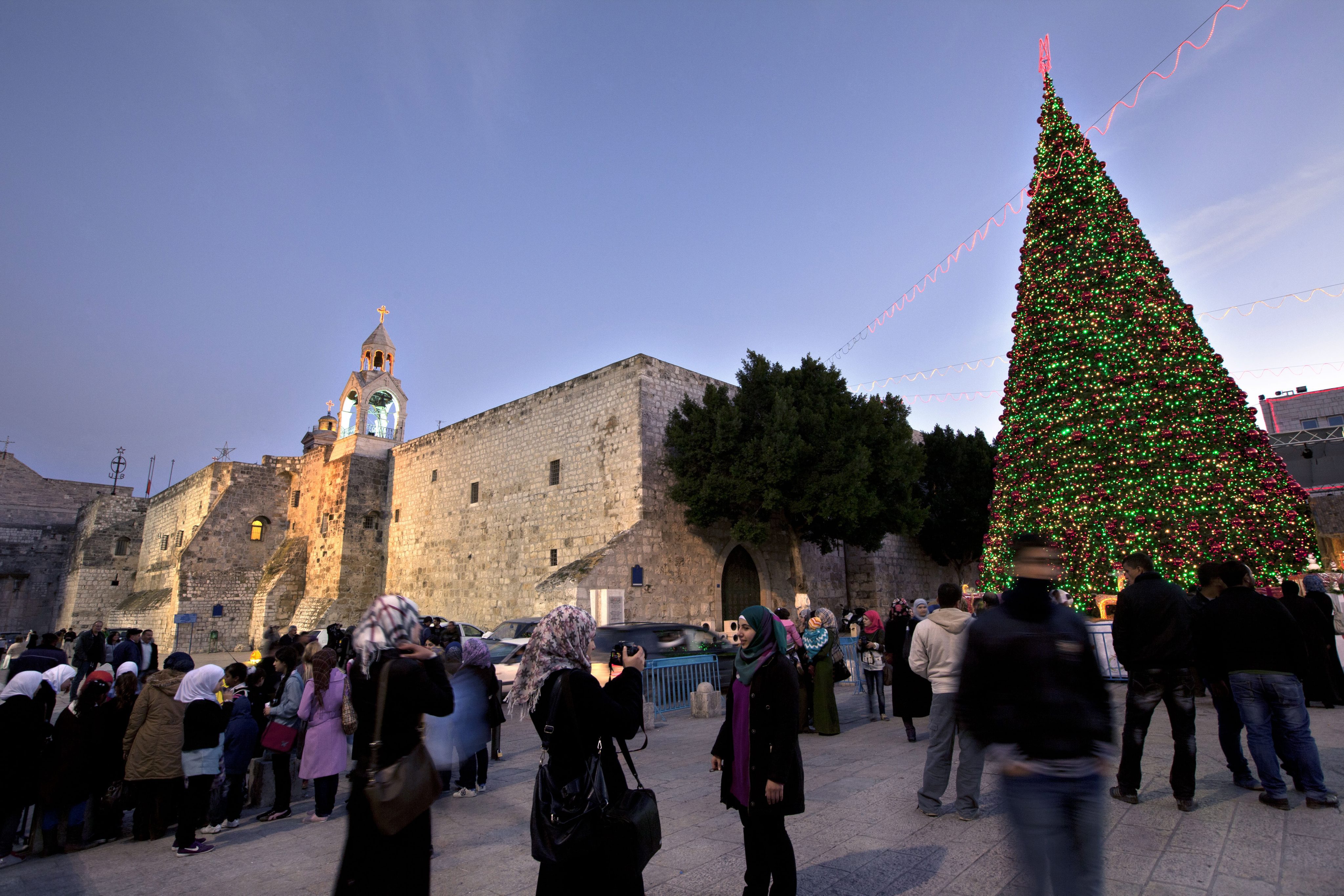 The 'fanfare' of the giant tree and lights has been stopped according to officials