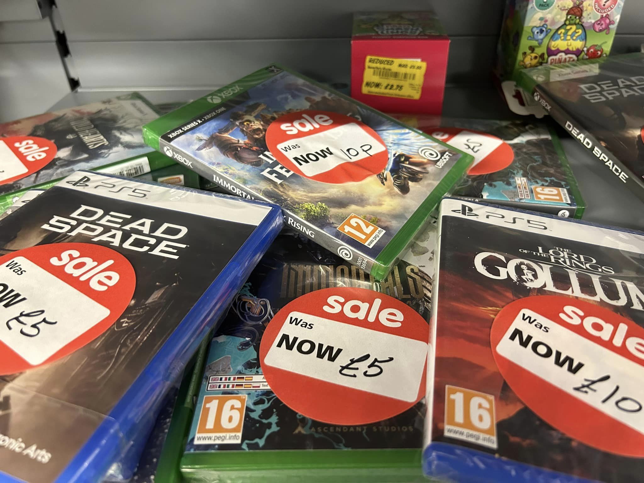 The deal offers video games for surprisingly low prices