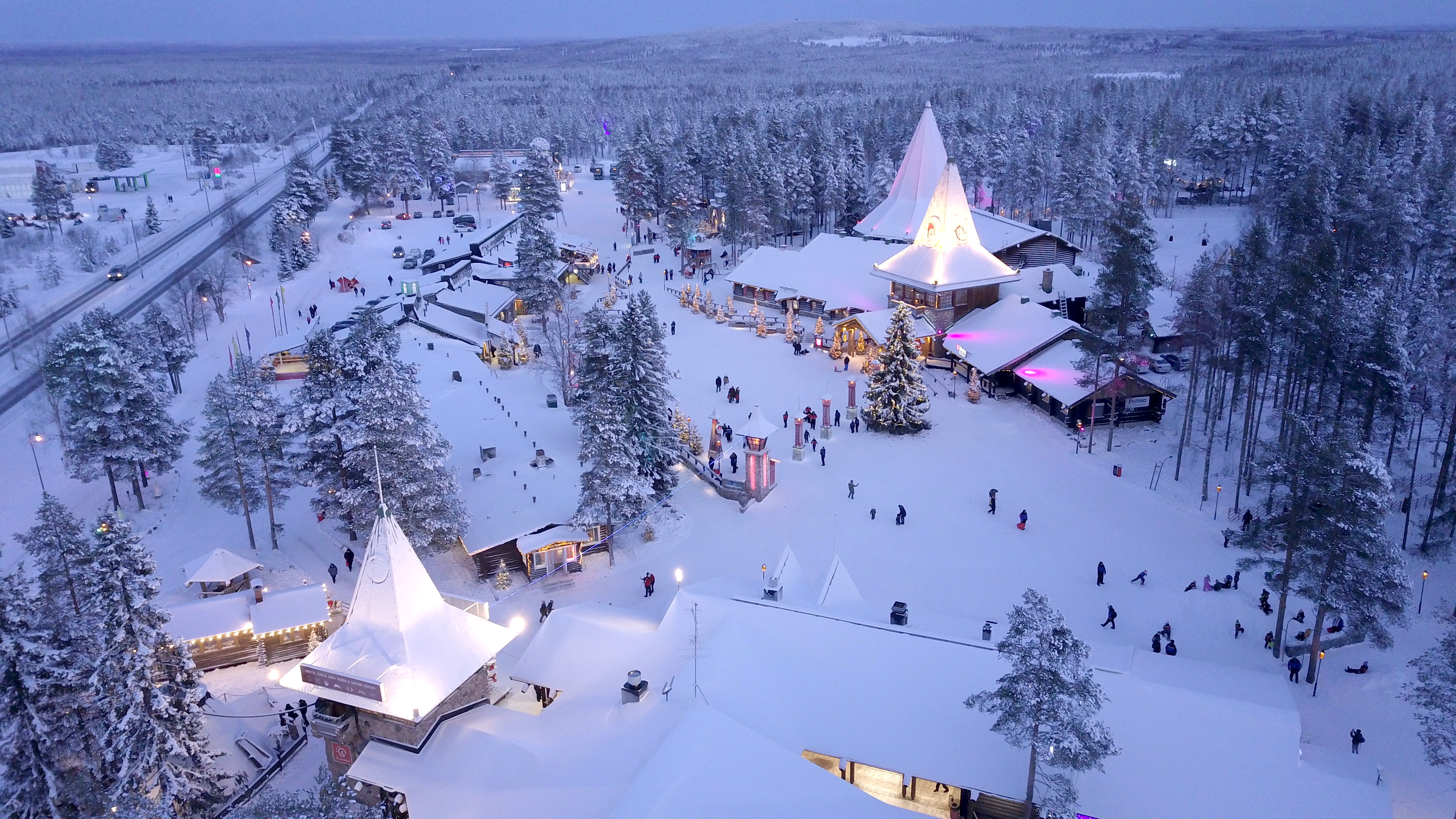Rovaniemi is also the home to Santa making it a perfect winter wonderland destination for Christmas
