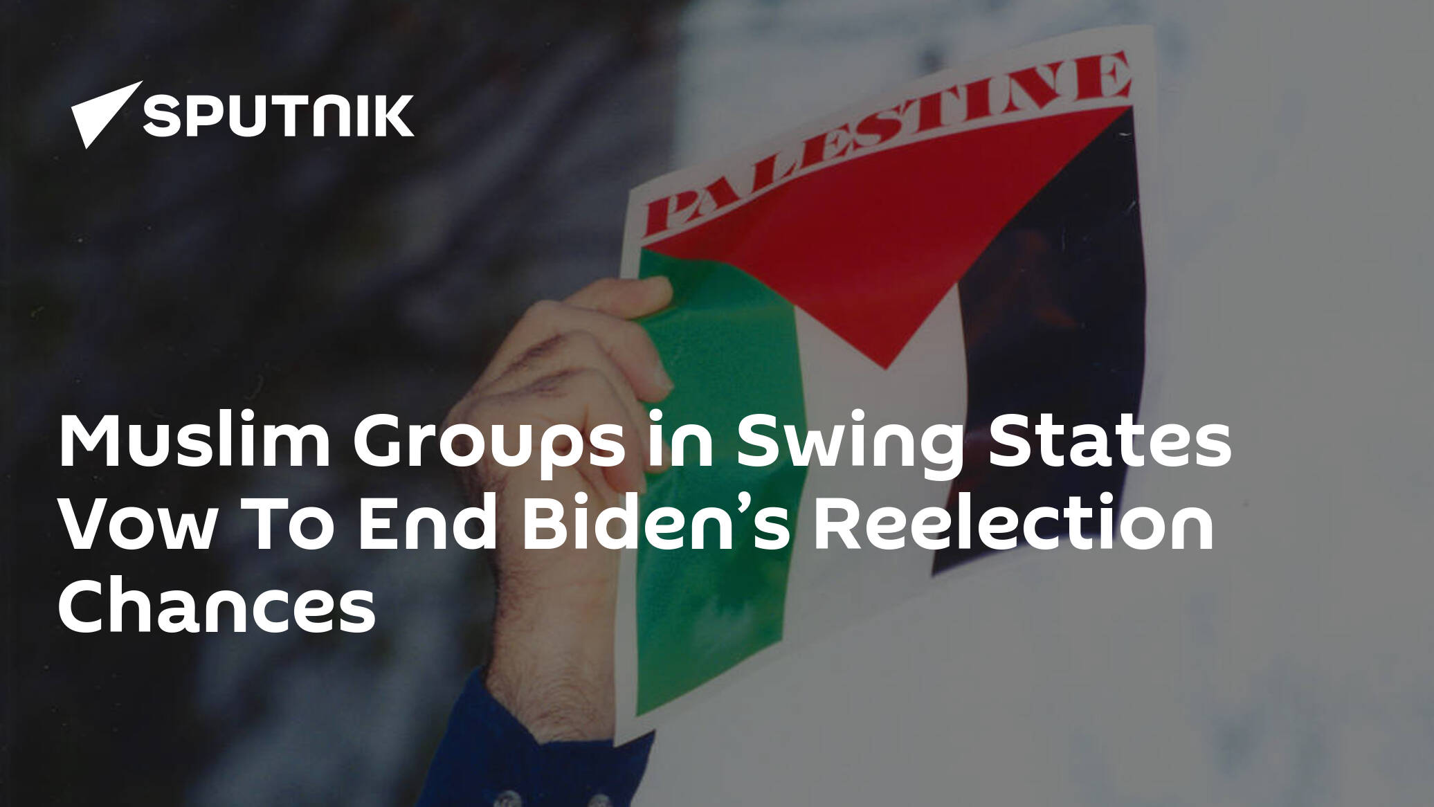 Muslims Group Vow To Finish Biden's Reelection Probabilities