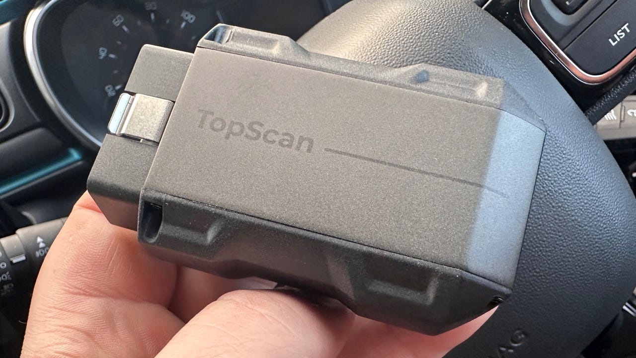 Topdon TopScan Bluetooth OBD automotive scanner 