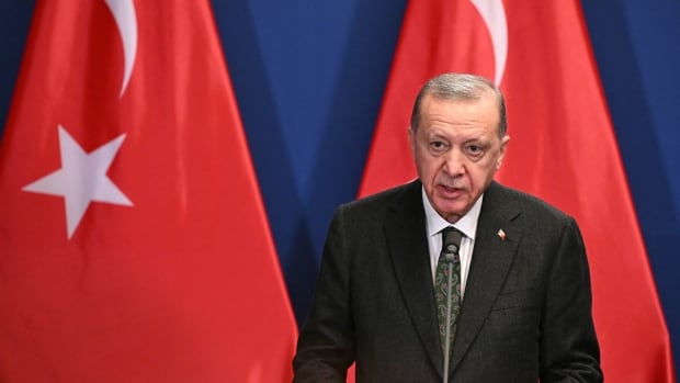 Turkey's Erdogan hyperlinks Canada's drone embargo to Sweden NATO bid