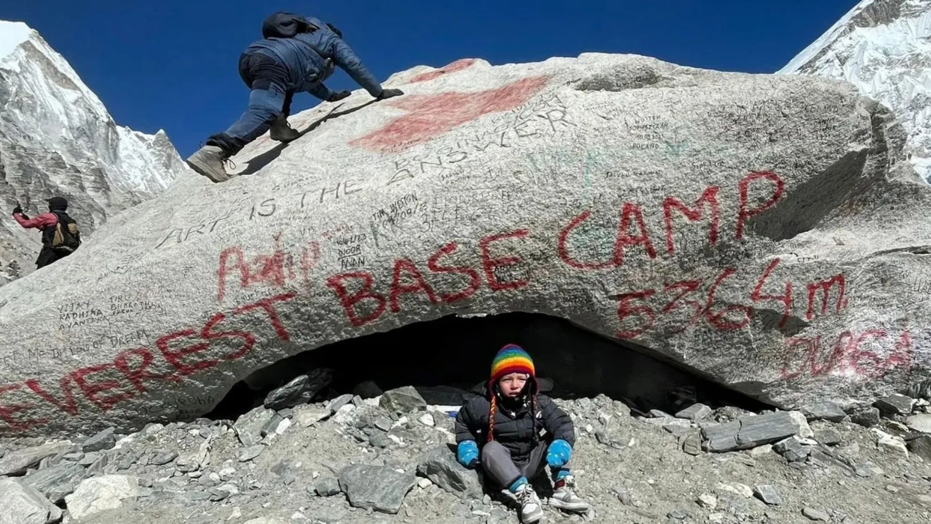 Intrepid Brit boy, 2, 'turns into youngest particular person to achieve Everest base camp'