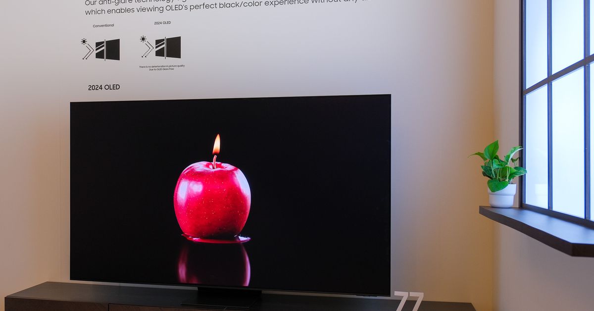 Samsung’s new OLED TV may make annoying glare a factor of the previous