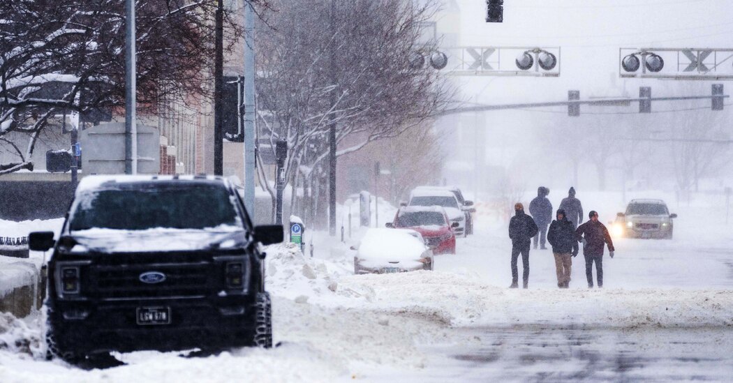 Winter Storm Brings a Brutal Mixture of Snow, Bitter Chilly and Rain Throughout U.S.