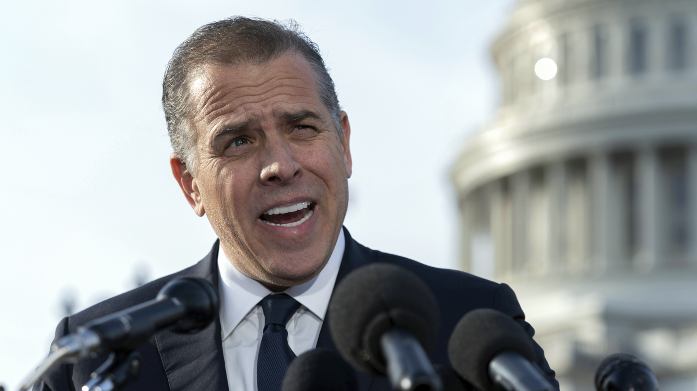 FBI informant charged with mendacity about Joe and Hunter Biden : NPR