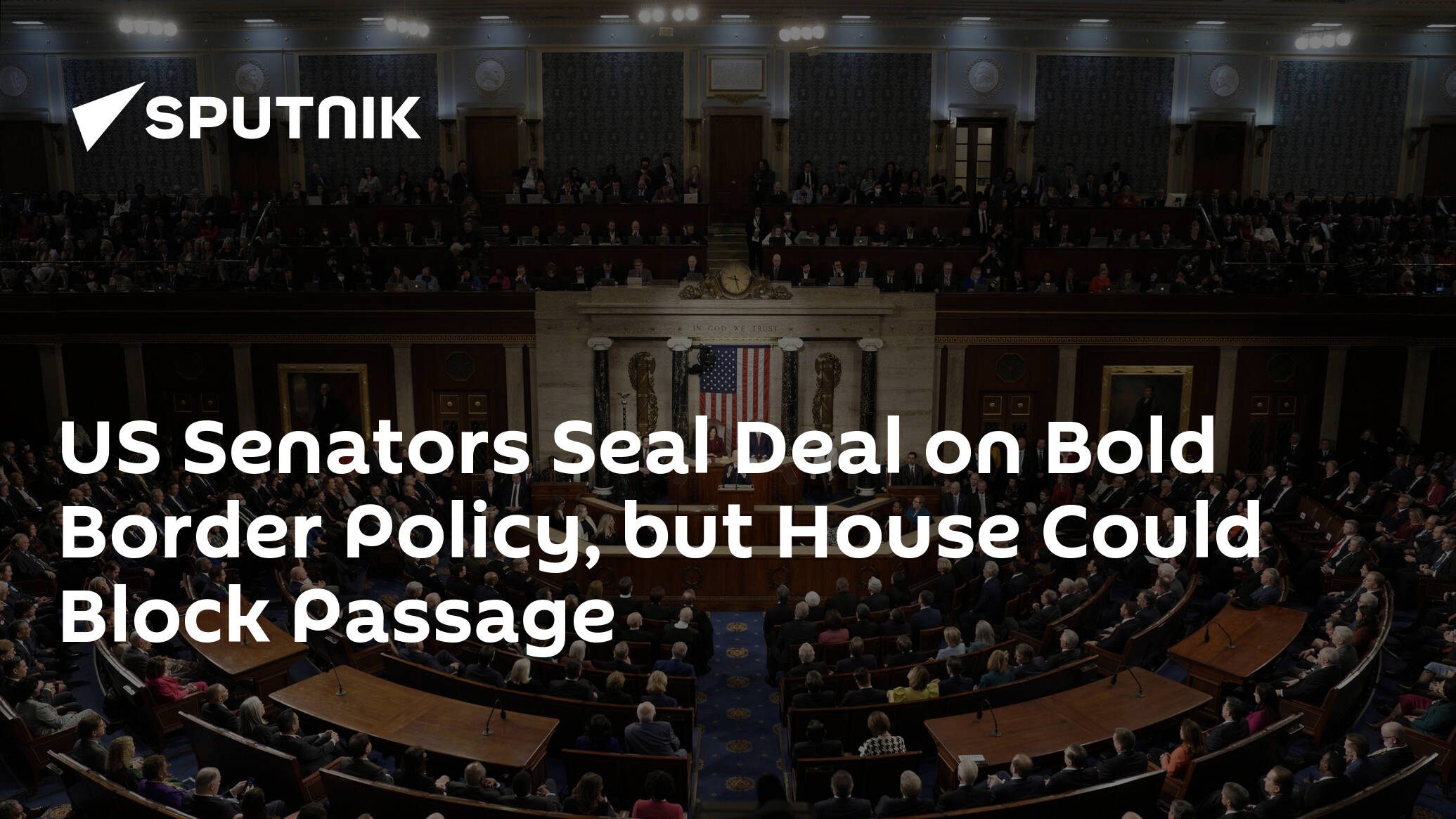 US Senators Seal Deal on Daring Border Coverage, however Passage Problem Looms in Congress