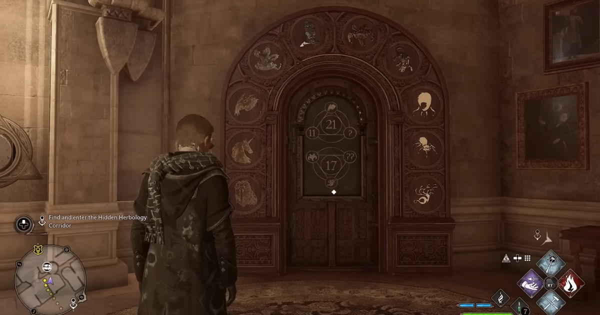 Easy methods to clear up the Arithmancy door puzzle in Hogwarts Legacy