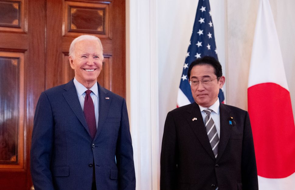 President Biden Holds Trilateral Meeting With Japanese Prime Minister Fumio Kishida And Filipino President Ferdinand Marcos
