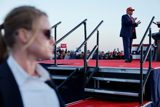 Trump holds Jersey Shore rally, calls hush money case 'Biden show trial'