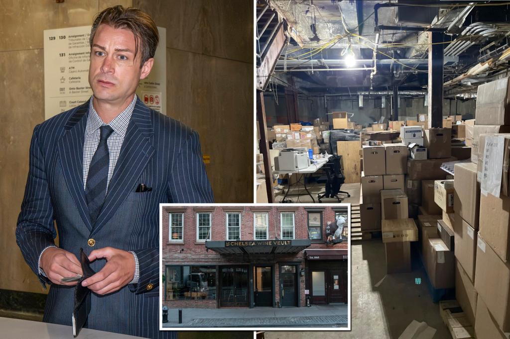 Chelsea Wine store owner looks dapper in court appearance for allegedly stealing vintages from own shop